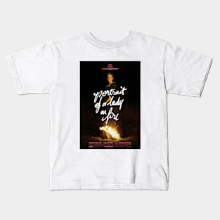 Potrait of a Lady on Fire | Movie Poster | Lesbian Movie | Noémie Merlant and Adèle Haenel Kids T-Shirt